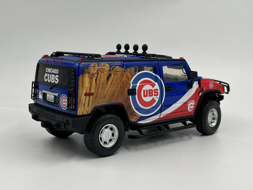MLB LICENSED CHICAGO CUBS 1/18 HIGHWAY61 / DCP DIECAST PROMOTIONS HUMMER H2 SUV5