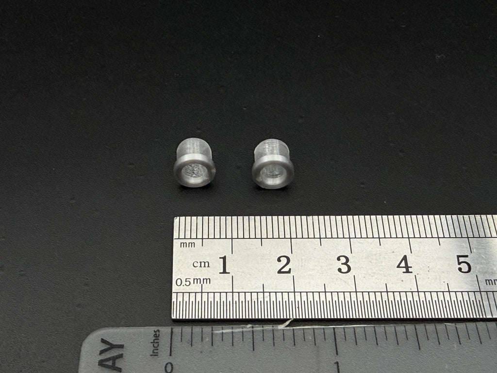 2 Pack 1/32 1/24 Scale Hollow Clear Beacon Strobe Fire Police EMS 1/34 1/25 32021