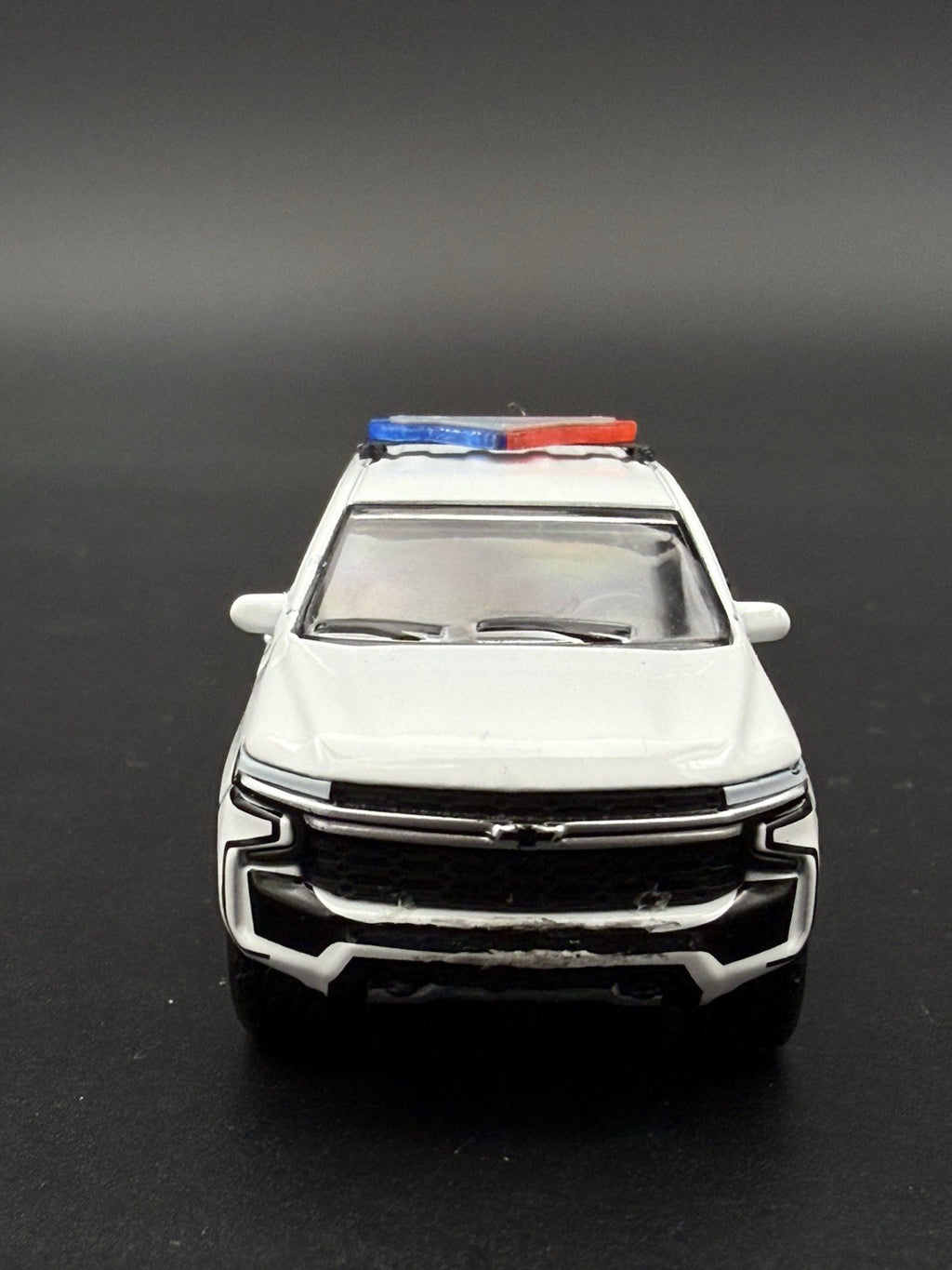 2-Pack 1/64 Scale Model Federal Valor Blue Red Lightbar Police Car 6401BR4