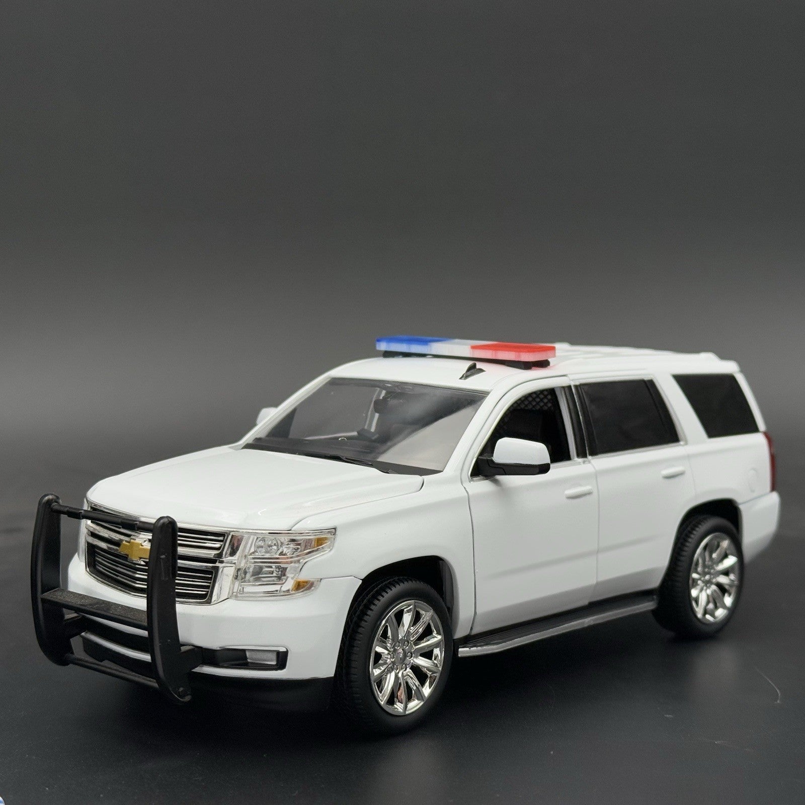 1/24 Scale LED Compatible Tahoe Width XL Legend Lightbar Red Clear Police 2430RC4