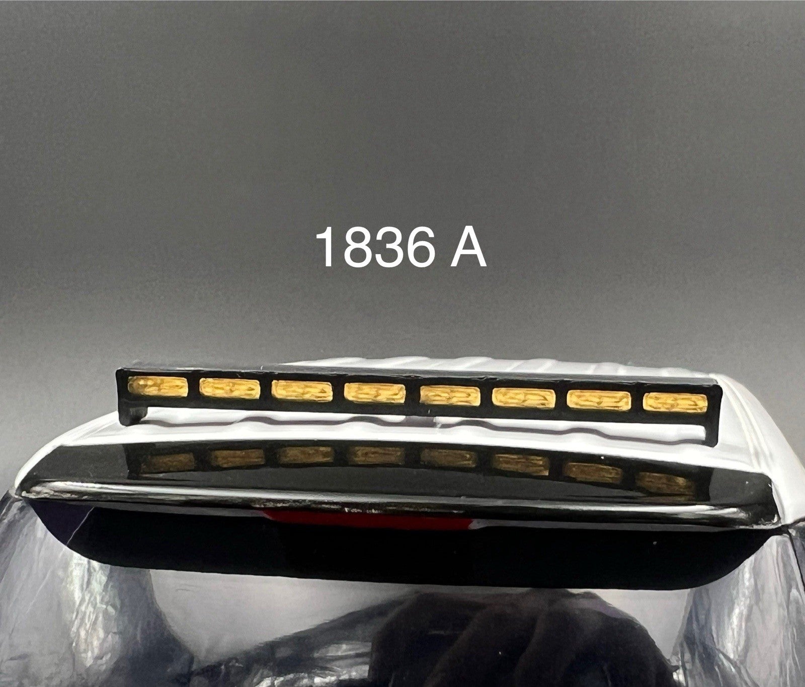 1/18 LED Ready Amber Traffic Advisor Arrow Stick Deck Lightbar Police Sheriff0