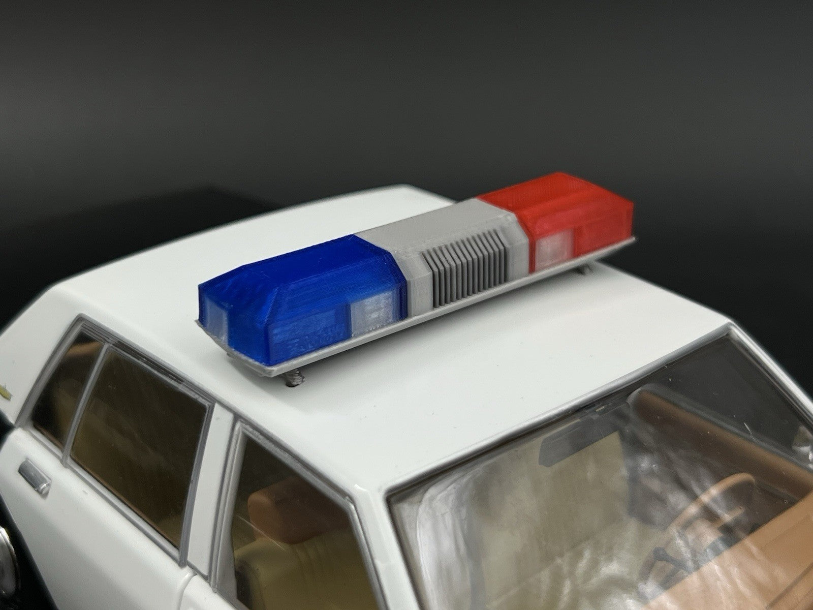 1/18 Blue Red Smith Wesson 8780 8880 8980 Lightbar Police Sheriff Fire8