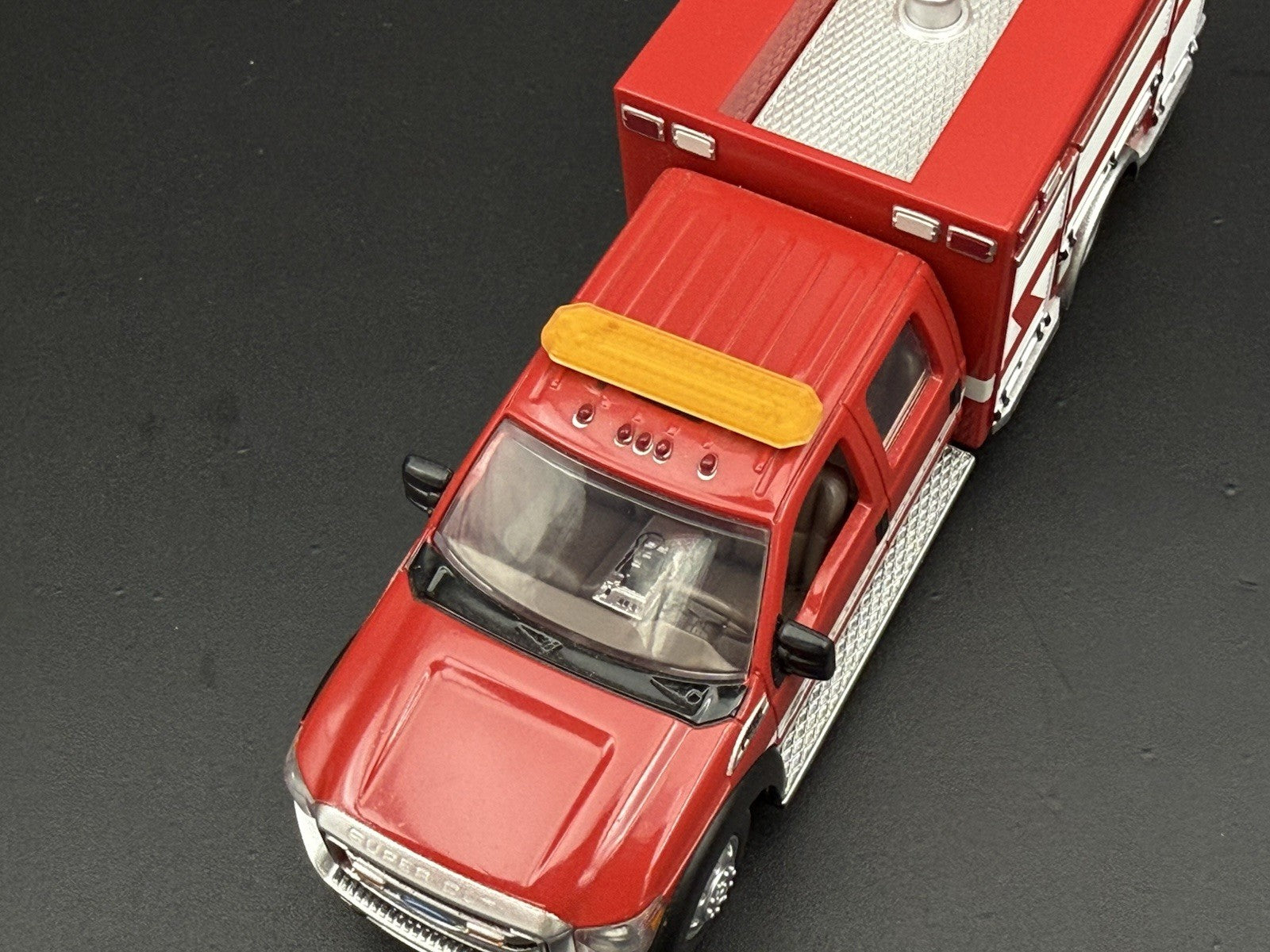 2 Pack 1/50 Scale Amber Code 3 X2100 Lightbar TWH WSI First Gear Truck 5003A3
