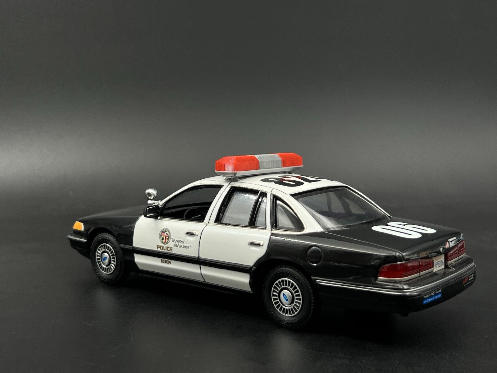 1/24 1/25 Red Smith Wesson 8780 8880 8980 Lightbar Police Sheriff Fire 2441R13