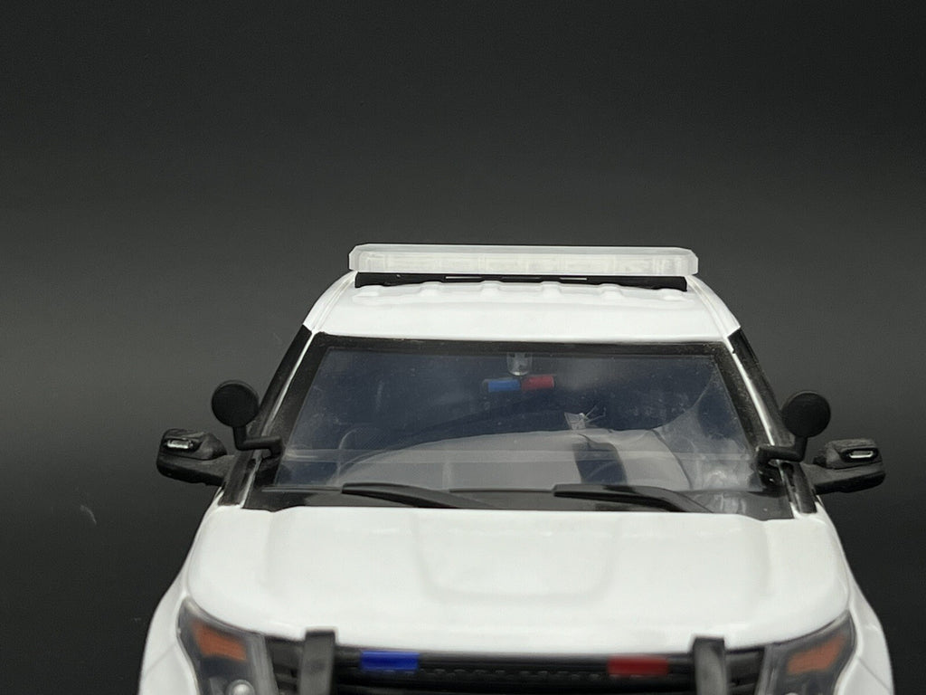 1/18 Scale Model PCB Compatible Code 3 2700 Clear Lightbar Police 1813PCBC5