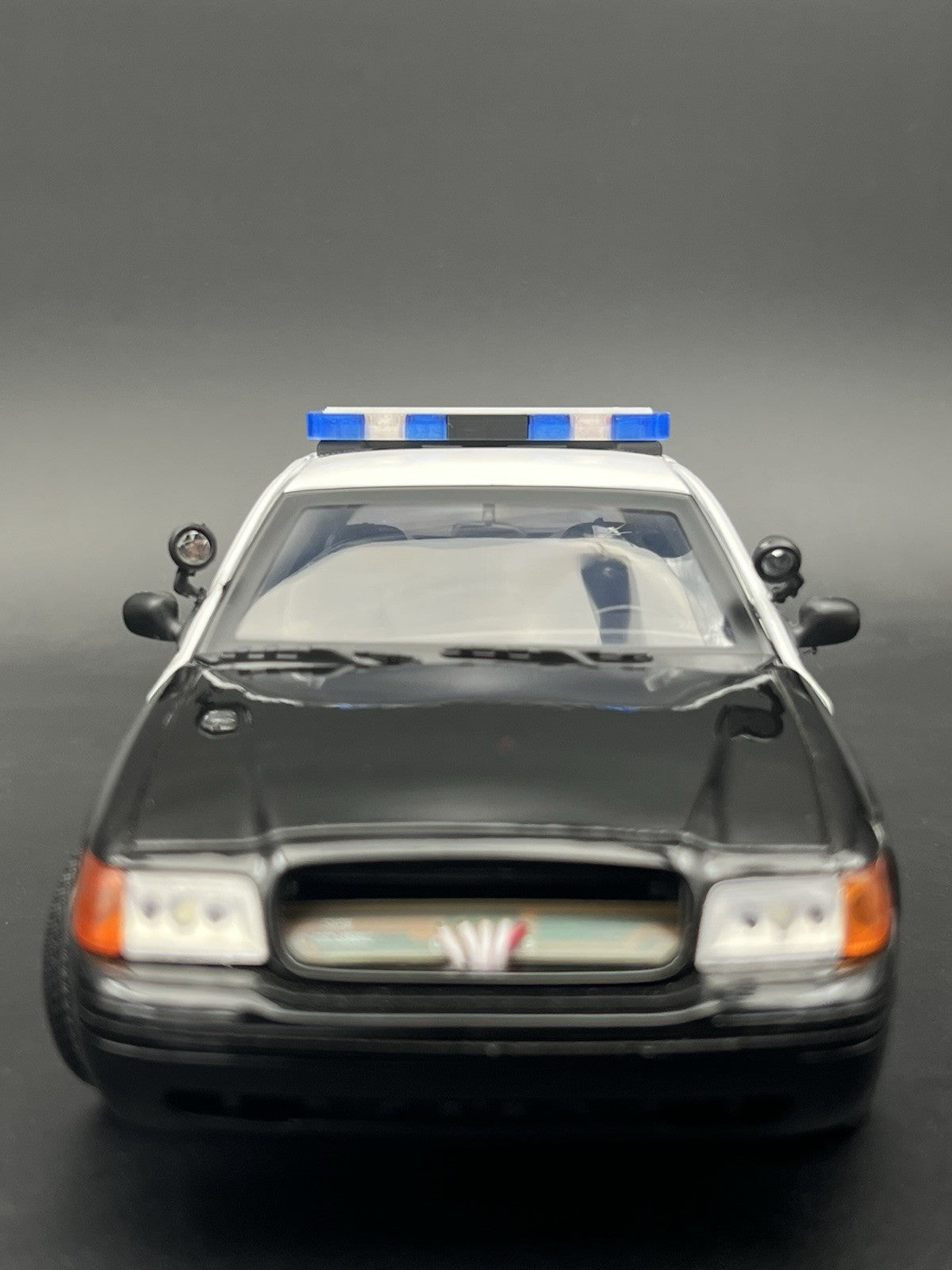 1/18 LED Ready Whelen Edge Massachusetts Police Lightbar Blue Clear Amber Red6