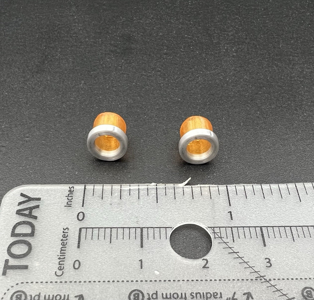 2 Pack 1/32 1/24 Hallow Amber Beacon Strobe Construction Work Tow Security 1/341