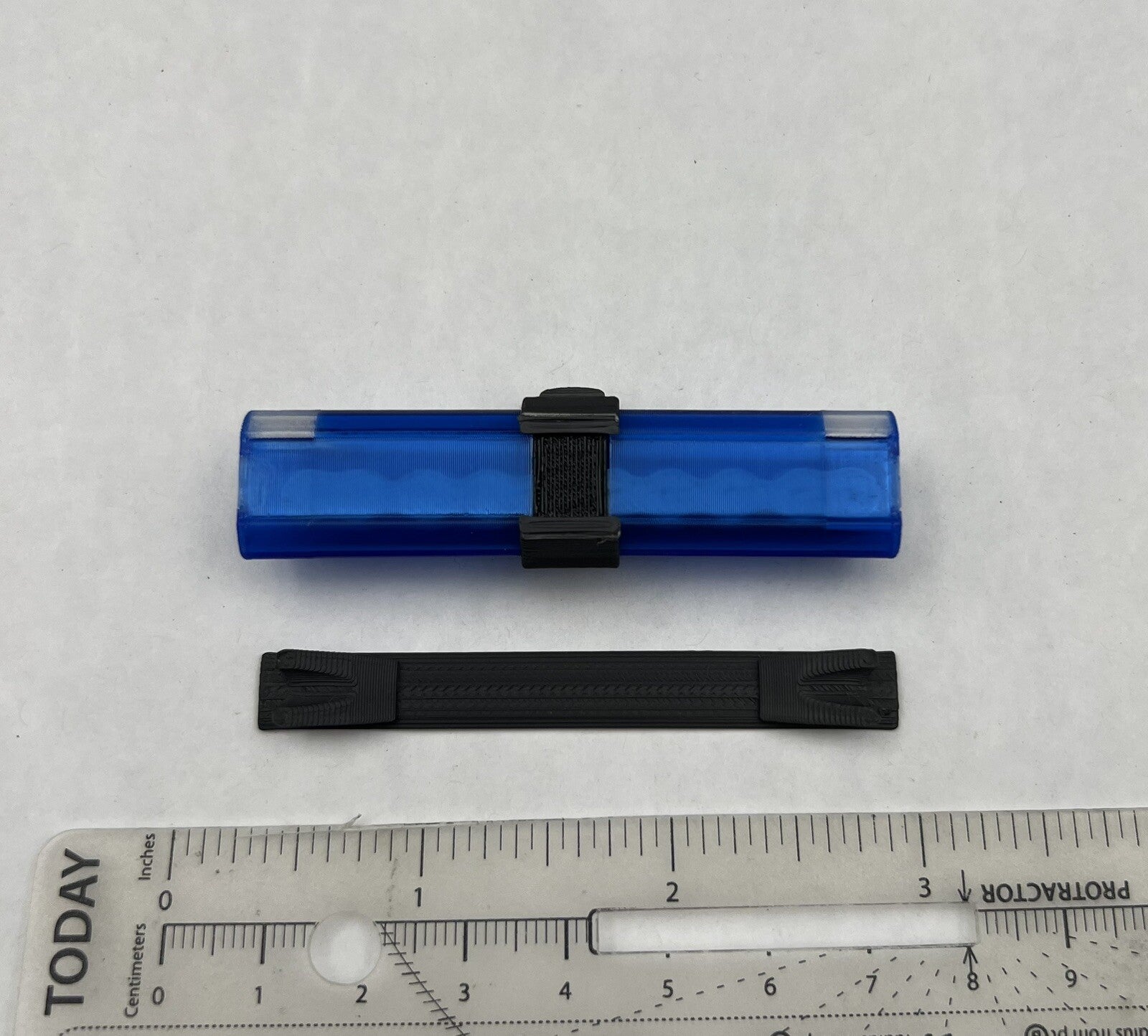 1/18 Scale Model Jetsonic Lightbar Blue Clear FHP Florida Highway Patrol Police 16