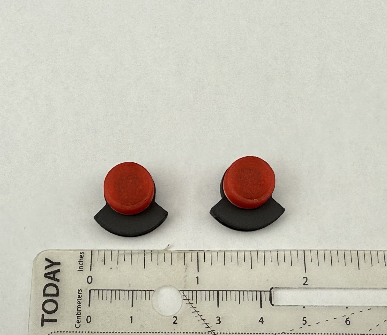 2 Pack 1/24 1/25 Vintage Red Beacon With Siren Speaker Lightbar Police 2462R1