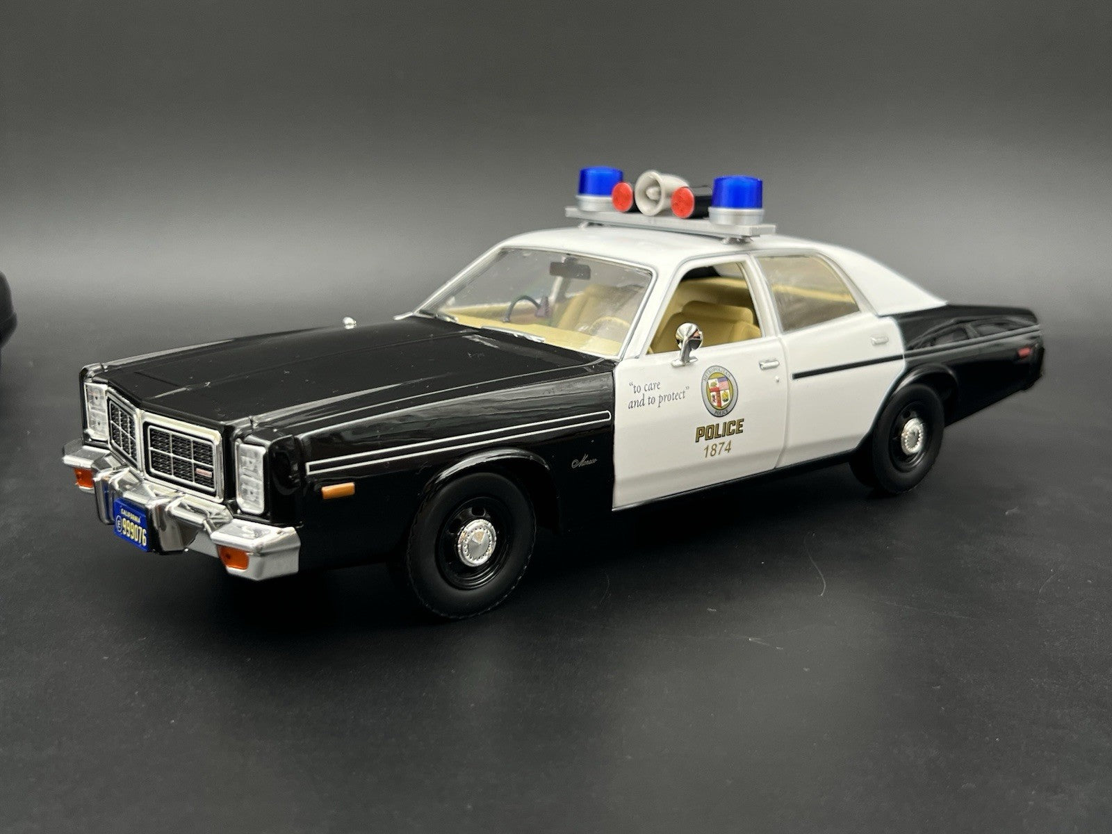 1/18 Blue Mars Skybolt Beacon Lightbar Siren Speaker Police Sheriff Fire10