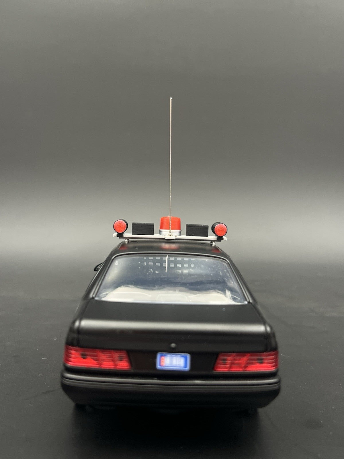 1/24 25 Dominion Lightbar Red Clear Ontario Provincial Police OPP Style Canada13