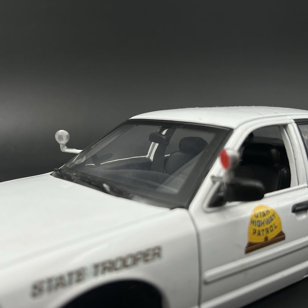 4 Pack 1/18 Spotlights CHP Style For Police Car SUV California Highway Patrol8
