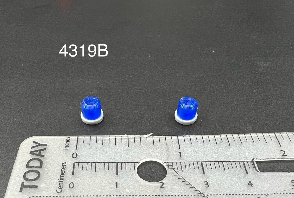 2 Pack 1/43 Vintage Blue Beacon Lightbar Florida Georgia Police Highway Patrol0
