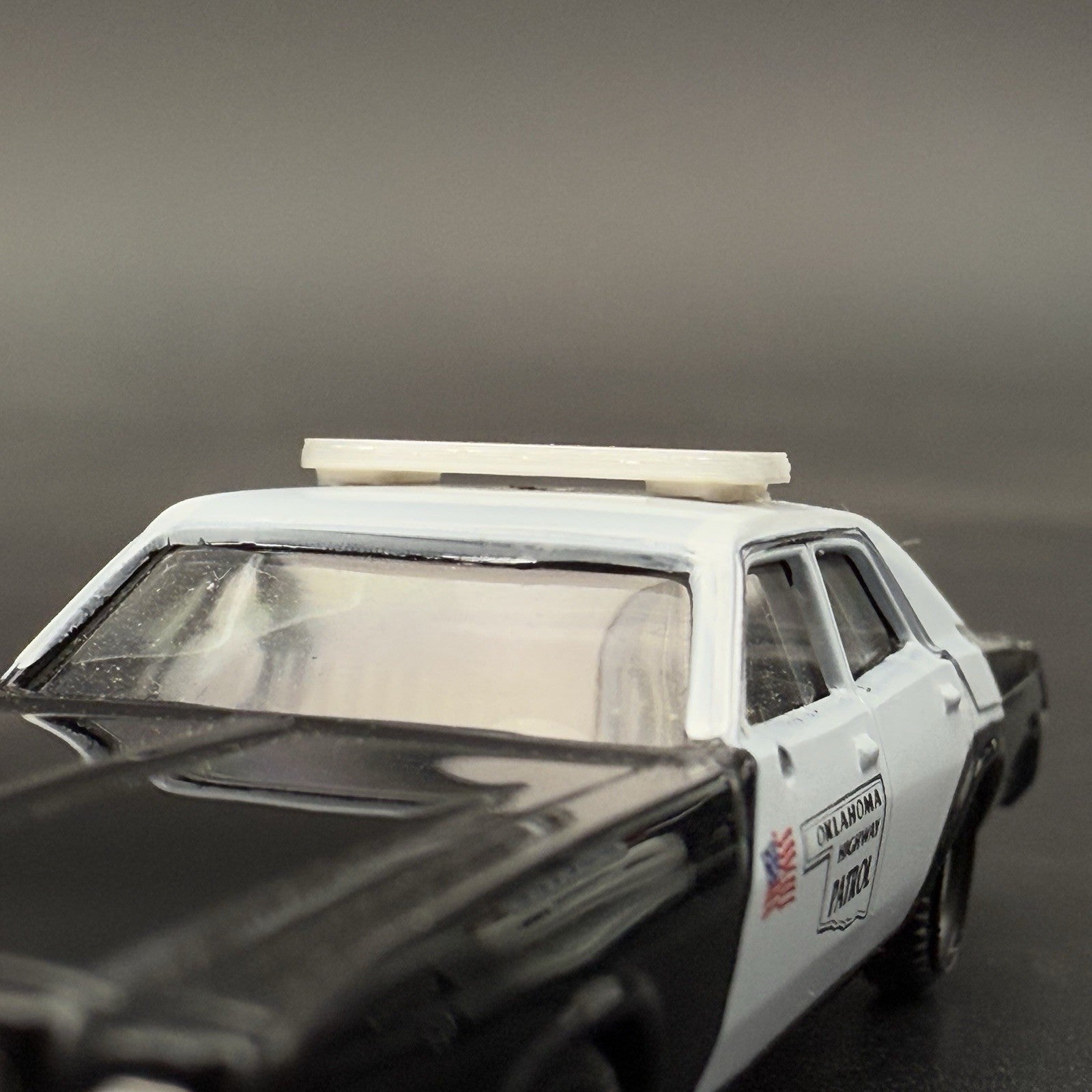 4-Pack 1/87 HO Scale Model Clear LED Style Whelen Lightbar Police Fire 8701C4
