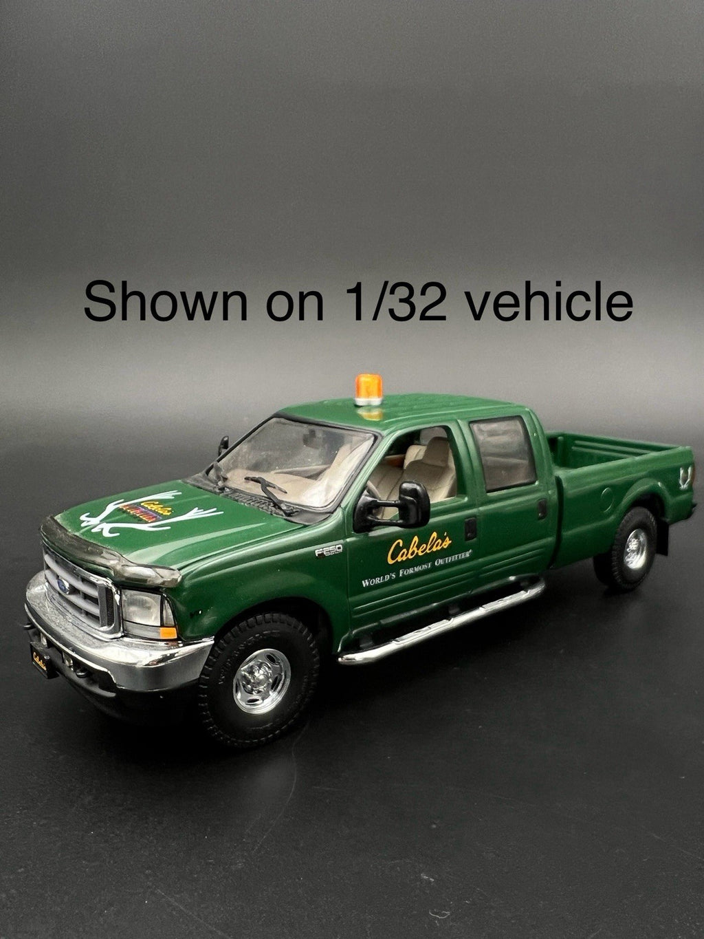 2 Pack 1/32 1/24 Hallow Amber Beacon Strobe Construction Work Tow Security 1/348