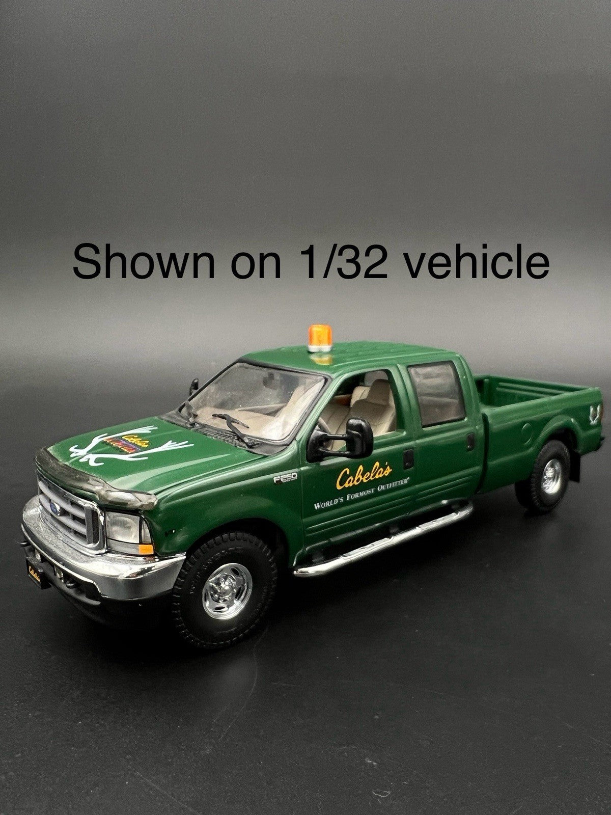 2 Pack 1/32 1/24 Hallow Amber Beacon Strobe Construction Work Tow Security 1/348