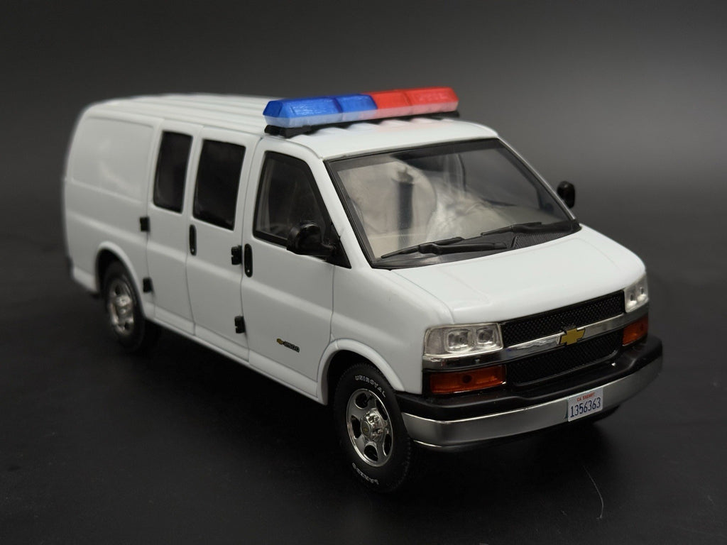 1/24 25 Scale Model Blue Red Code 3 MX7000 XL Lightbar Truck Width 58” 2414XLBR6