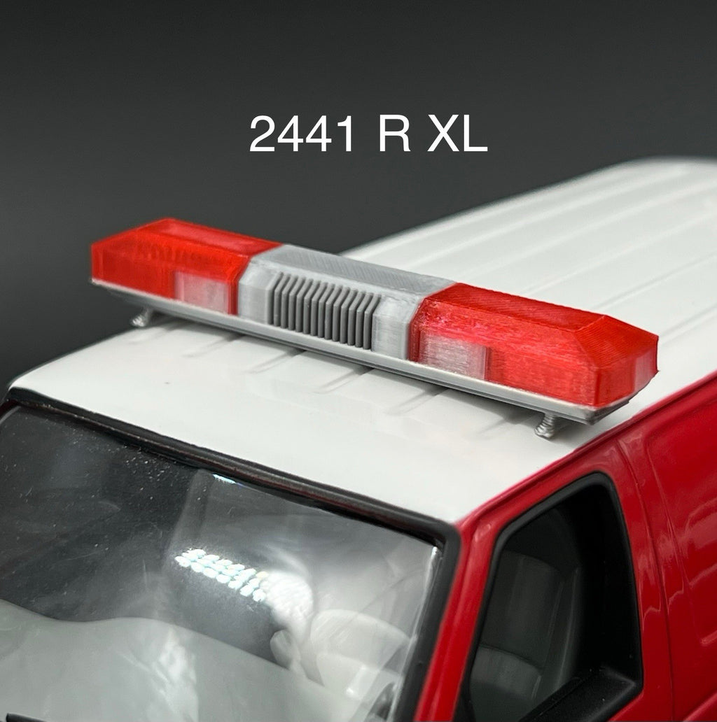 1/24 Red XL Extra Wide Smith Wesson 8780 8880 8980 Lightbar Fire Engine Truck0