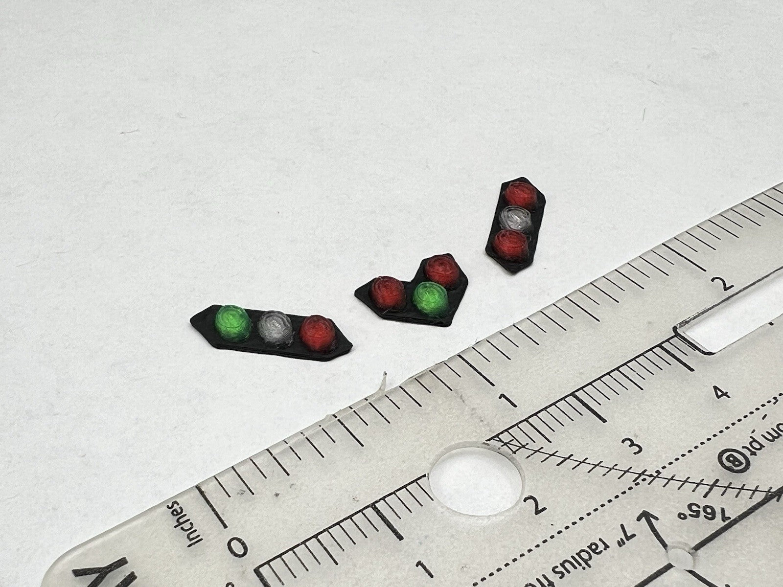 3 Pack 1/64 Chicago Fire CFD Green Red Split Vision SLR Lightbar Truck Code 31