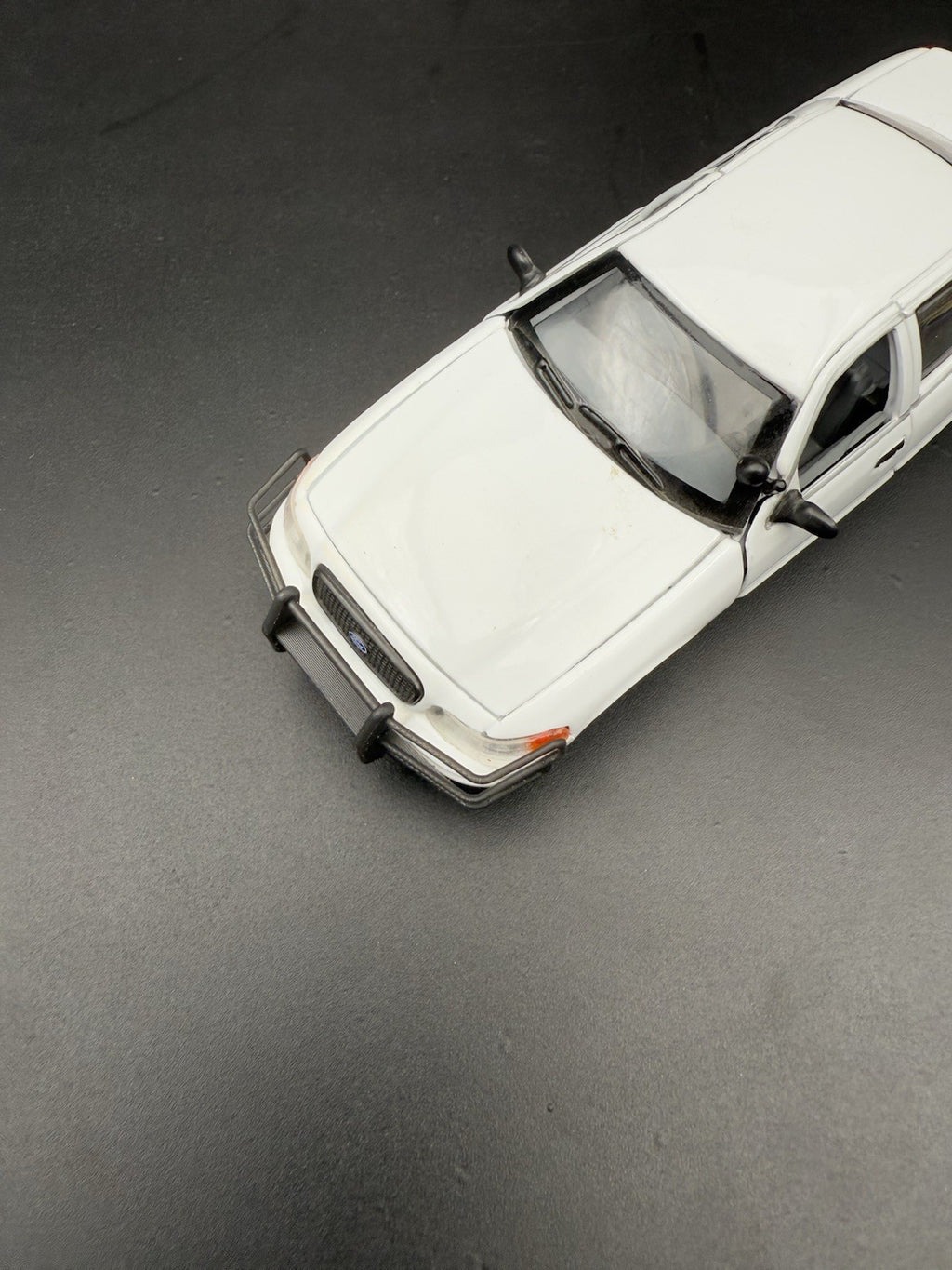 1/43 Go Rhino Wrap Around Push Bumper Pushbar For Greenlight Crown Vic Police8