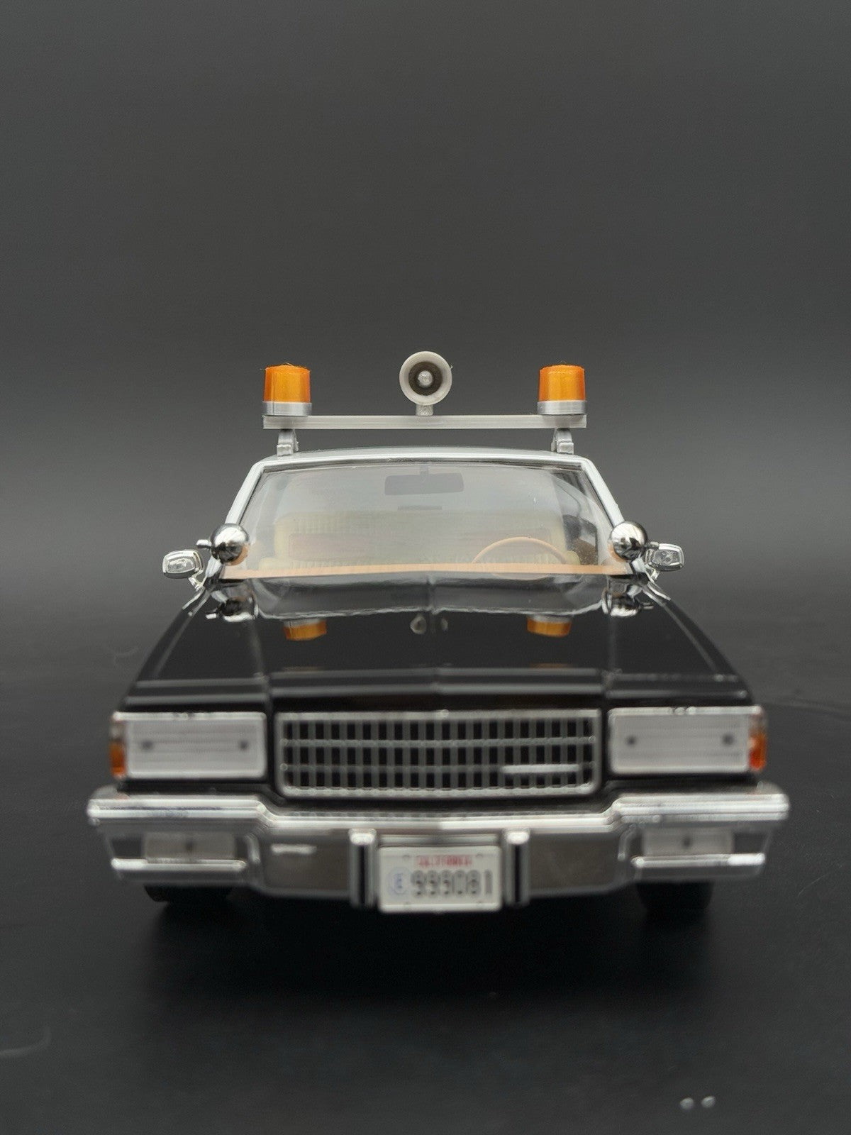 1/24 25 Scale Model Amber Twin Beacon Ray Speaker Police Lightbar Visibar 2461A3