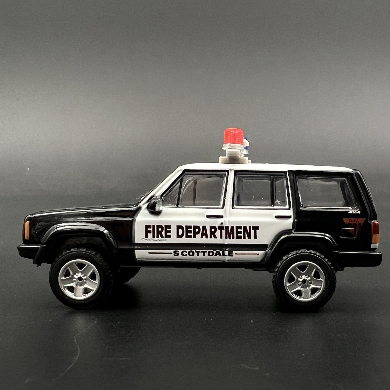 2 Pack 1/64 Blue Red Mars Skybolt Beacon Lightbar Siren Speaker Police Sheriff9