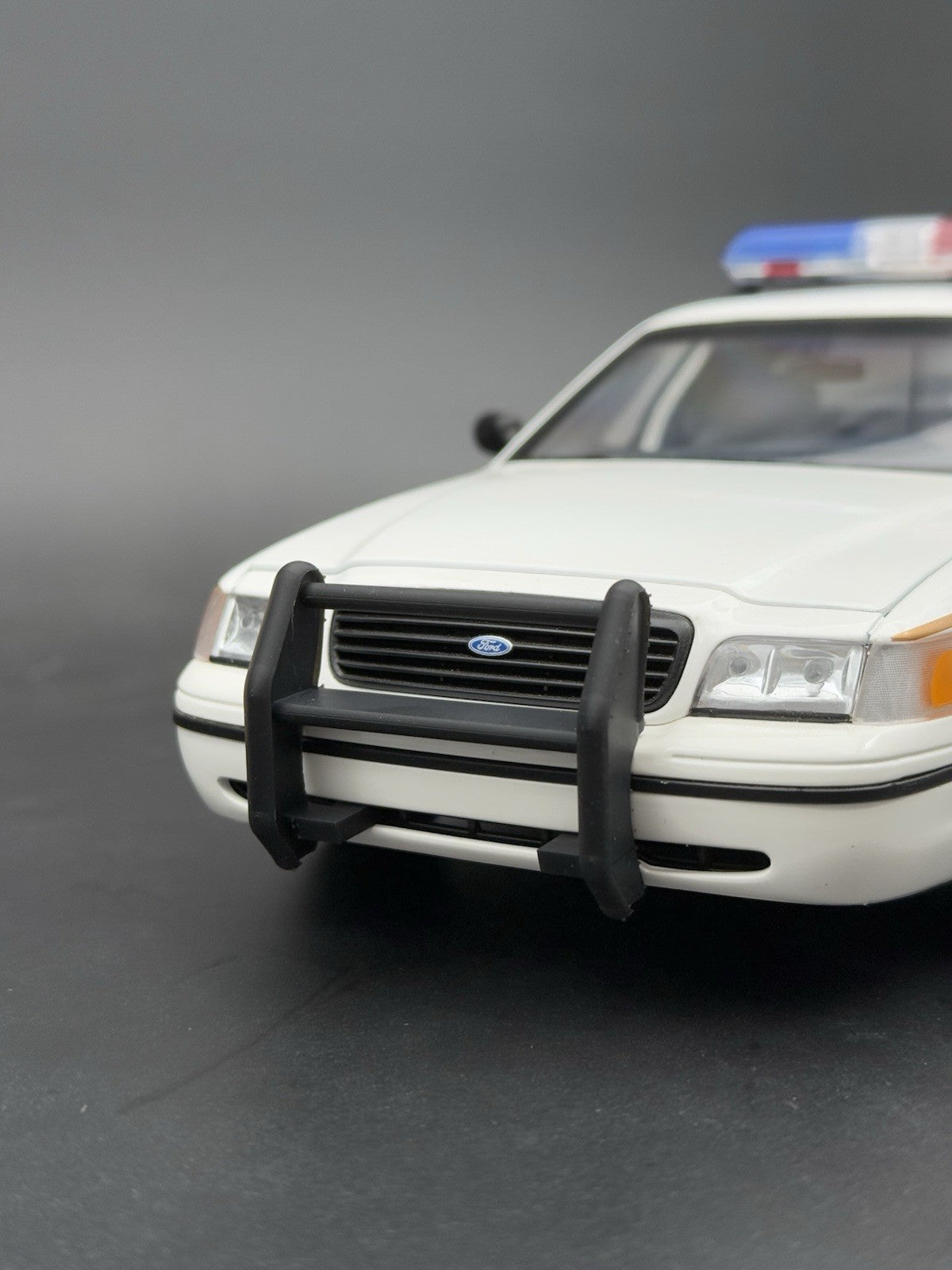 1/18 Go Rhino Push Bumper Pushbar For Motormax Crown Vic Police Autoart5