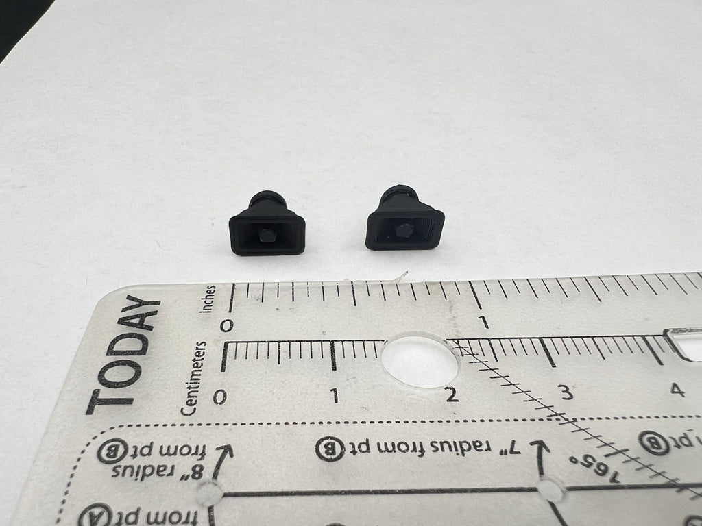 2 Pack 1/24 25 Siren Speaker TS100 CHP Push Bumper Style Police Federal Signal1