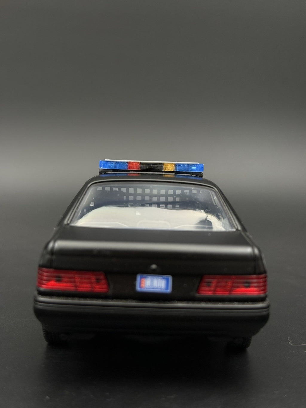 1/24 Short Whelen Edge Blue Lightbar West Virginia State Police WVSP 2408 XS6