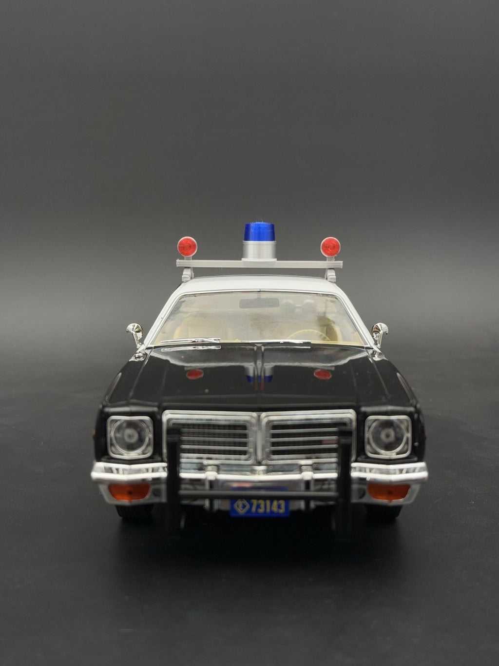 1/24 25 Scale Visibar CJ 184 284 Red Beacon Blue Lollipop Police Light 2456RBR10