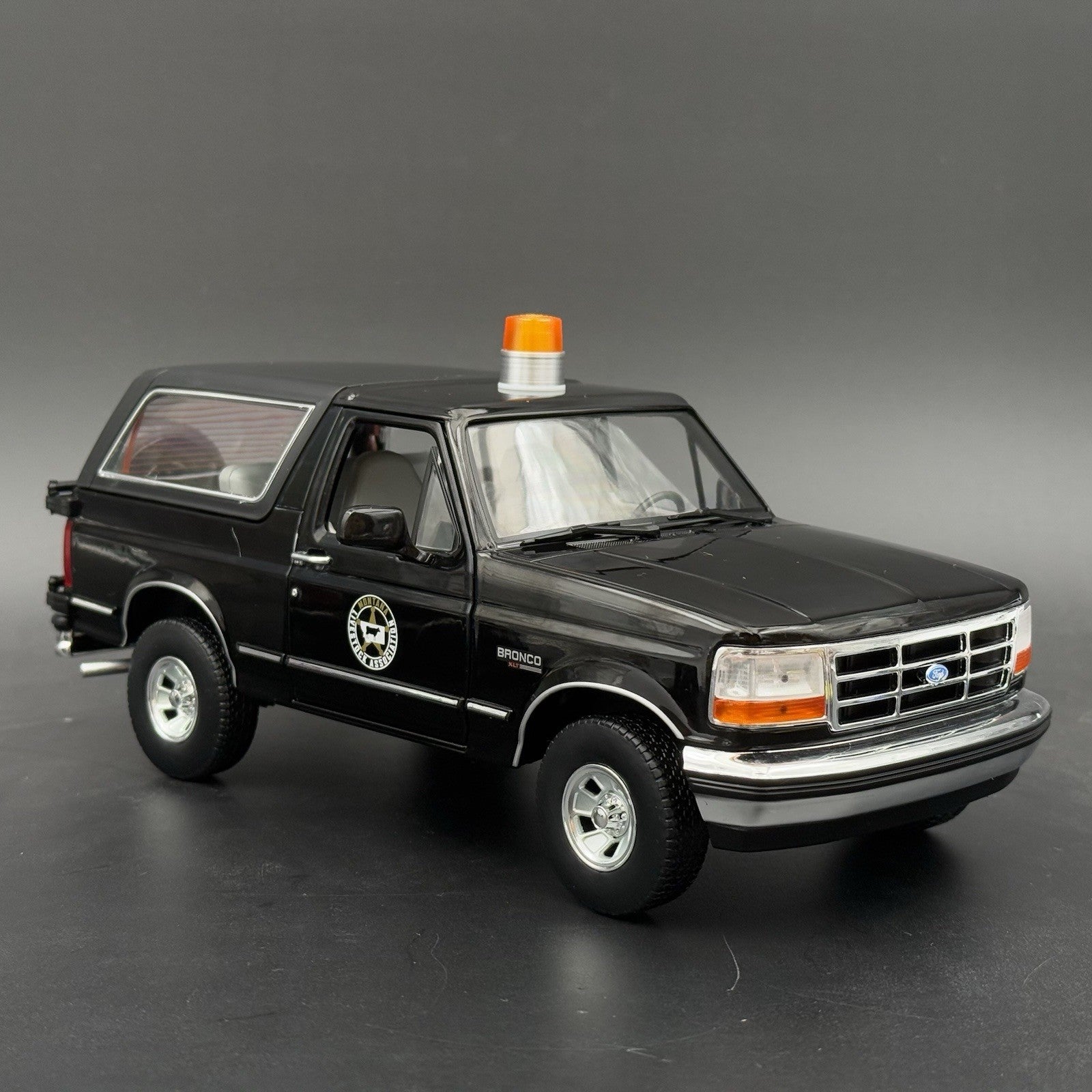 2 Pack 1/18 LED Ready Federal CJ 184 284 Amber Beacon Tow Work Truck Security6