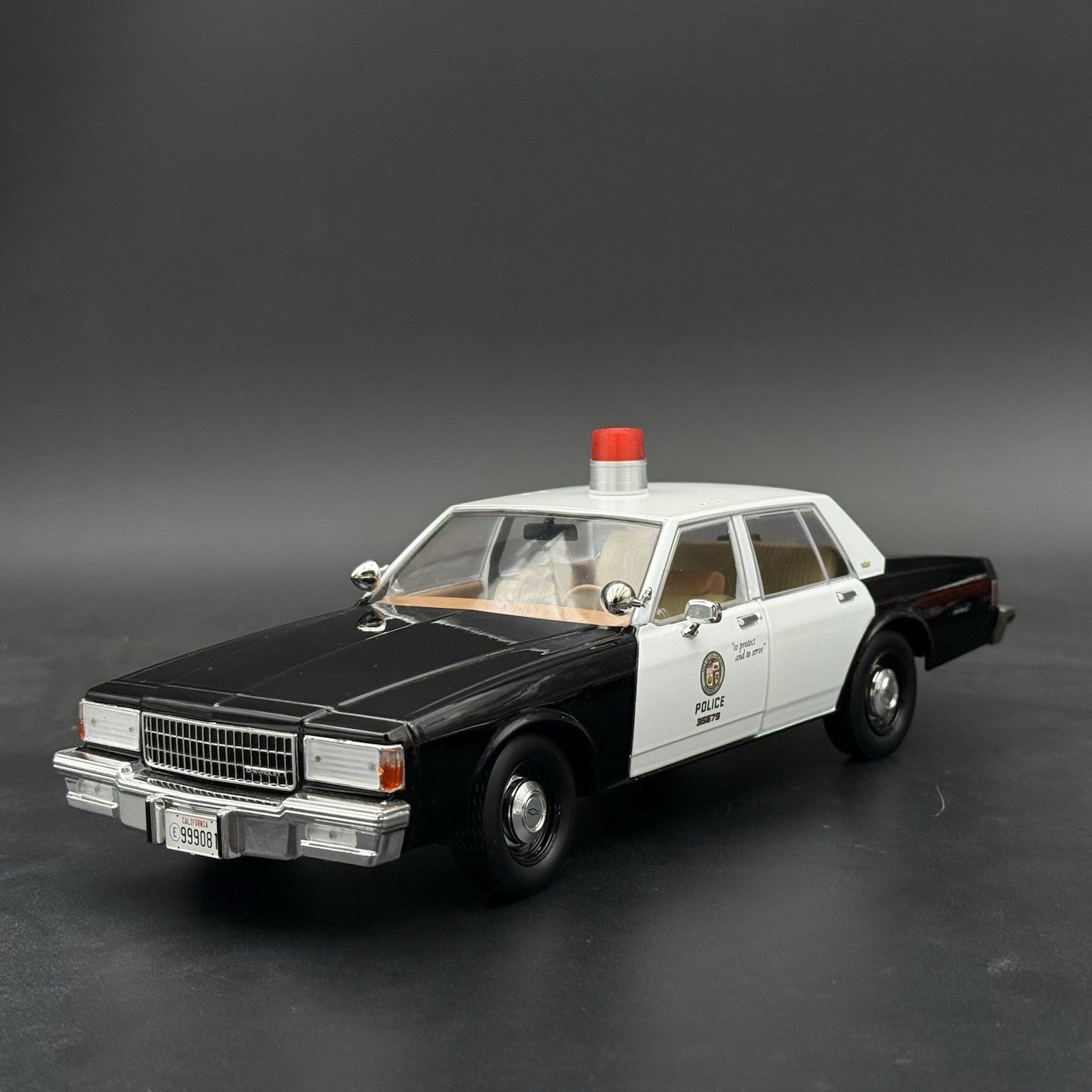 2 Pack 1/18 LED Ready Federal CJ 184 284 Beacon Red State Police Trooper Sheriff6