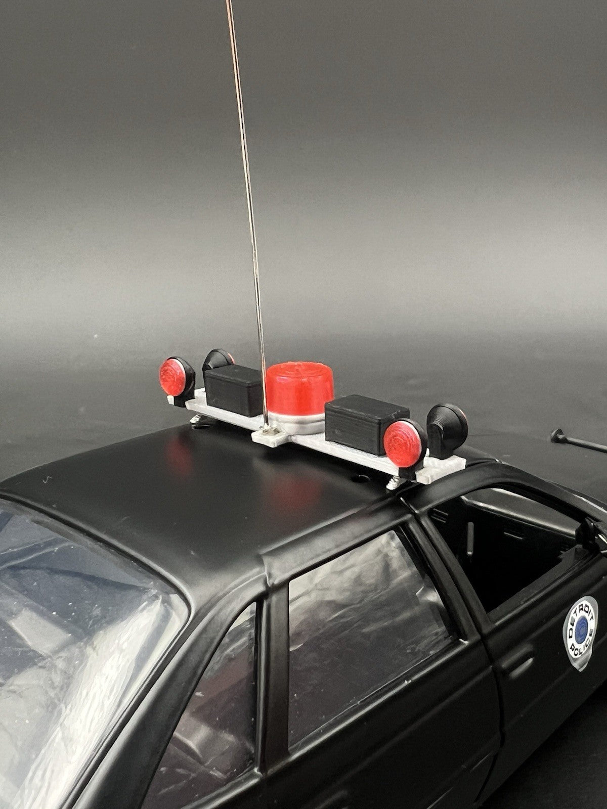 1/24 25 Dominion Lightbar Red Clear Ontario Provincial Police OPP Style Canada10