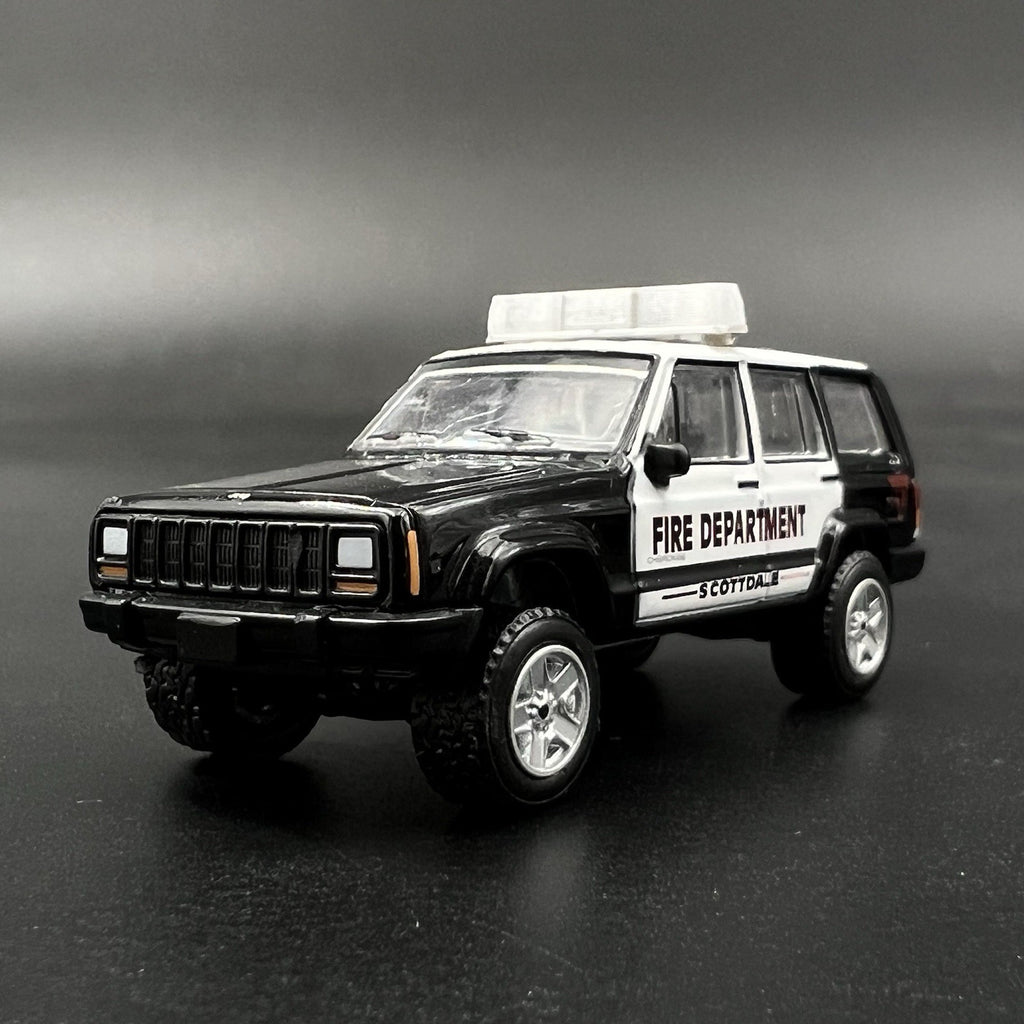 2 Pack 1/64 Federal Signal Twinsonic Lightbar Greenlight Police Car Sheriff Fire2