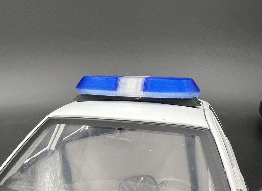 1/18 Blue Federal Signal Vista Lightbar Kentucky Mass State Police Sheriff Fire5