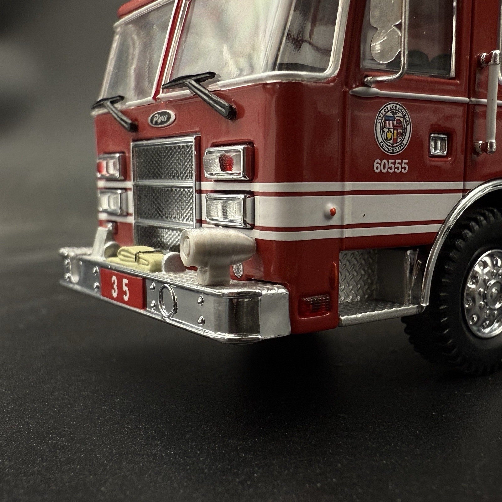2-Pack 1/50 Scale Model B&M Super Chief Siren Code 3 Fire Truck Kitbash 50184