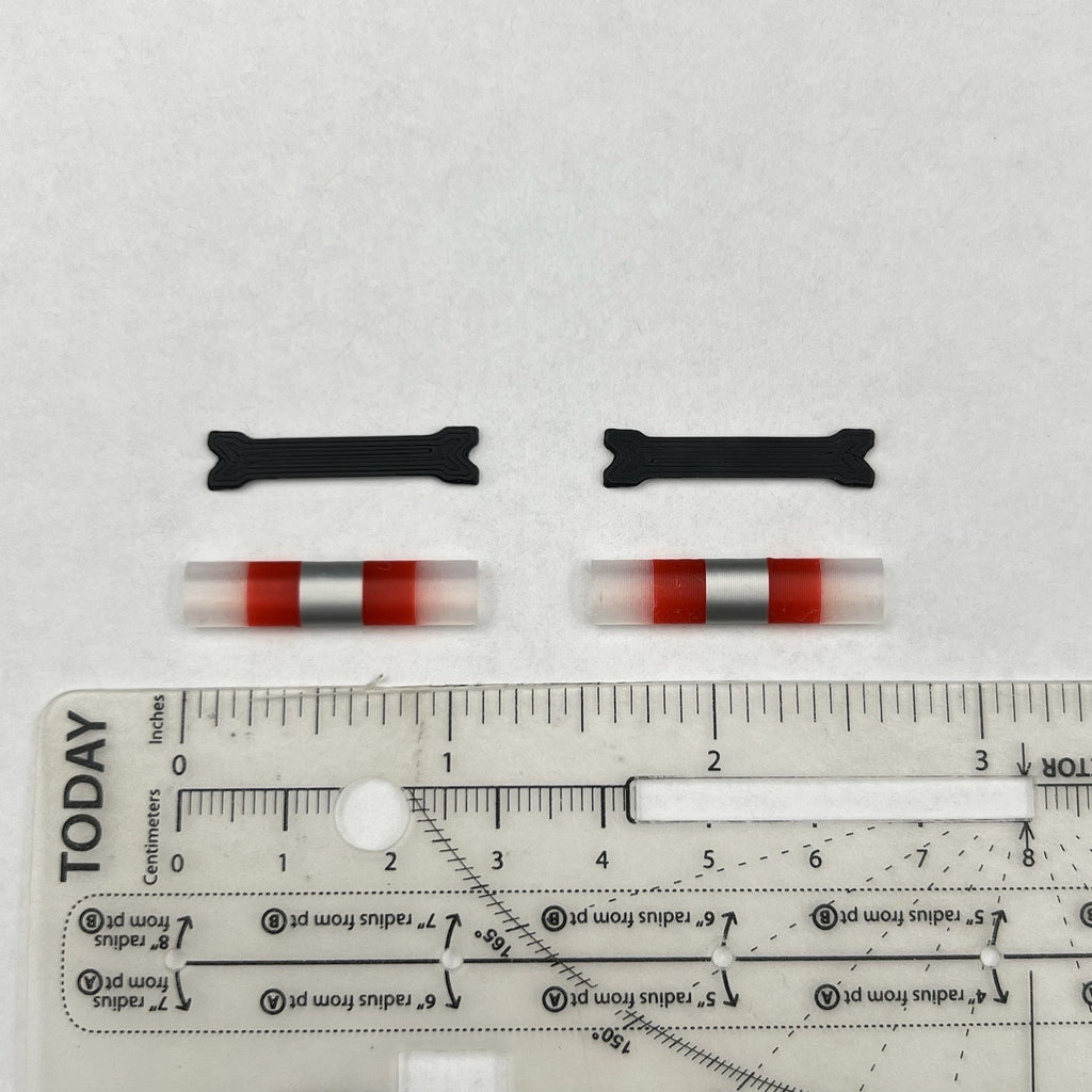1/43 AeroDynic Lightbar NYPD Style Clear Red Chrome Police New York Sheriff1