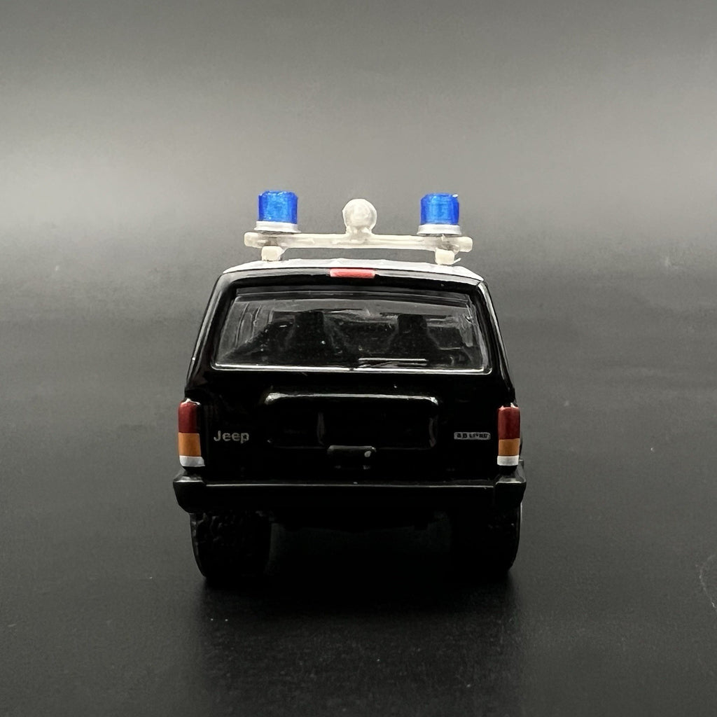 2 Pack 1/64 Blue Mars Skybolt Beacon Lightbar Siren Speaker Police Sheriff8