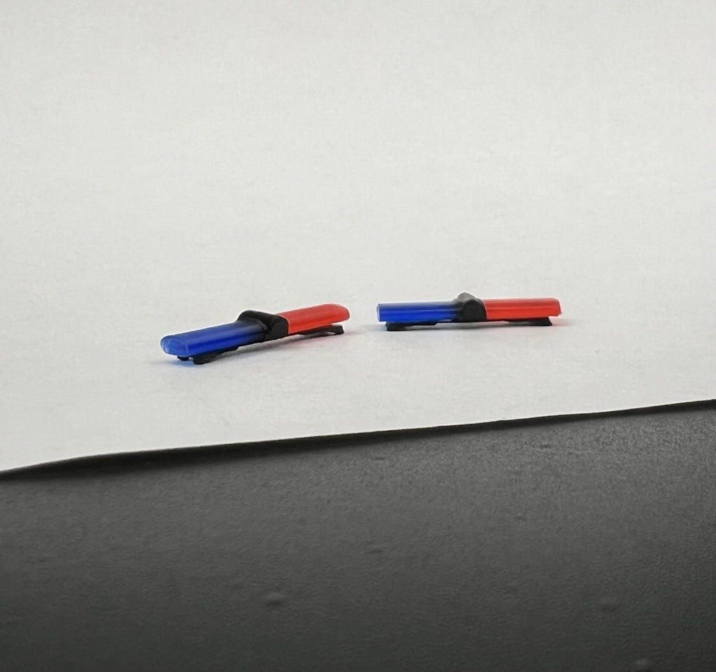 1/64 Scale Jetstream Jetsonic Blue Red Lightbar Police Fire Sheriff CHP 6424BR15