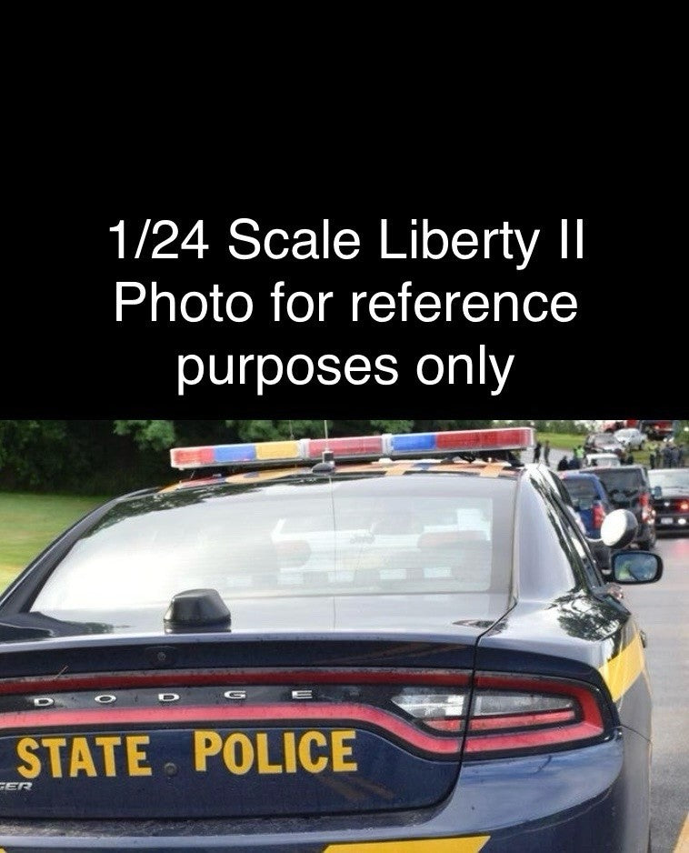 1/24 25 27 LED Ready Whelen Liberty II NYSP New York State Police Lightbar23