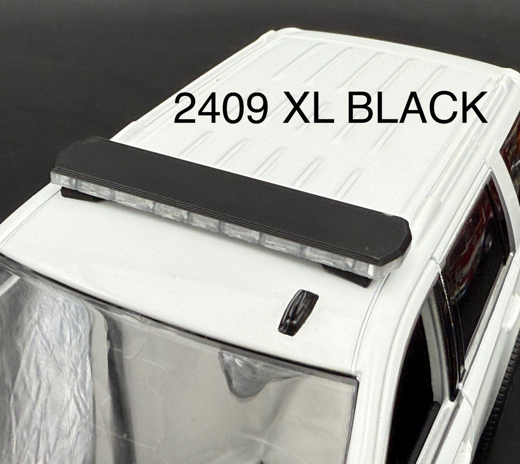 1/24 25 27 LED Compatible Tahoe Width XL Code 3 2700 Black Lightbar Police0