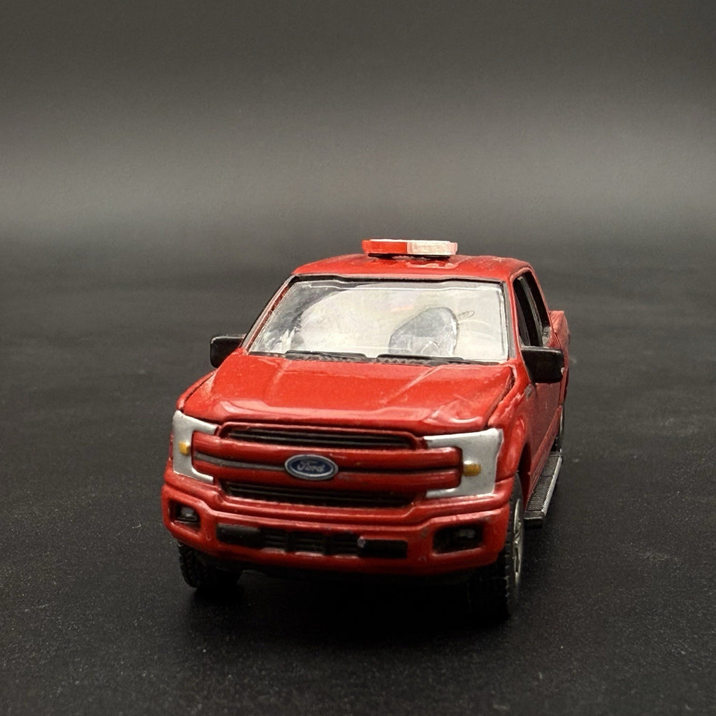 2 Pack 1/64 Mini Whelen Edge Red Clear Lightbar Gray Top Cover Police Fire EMS10