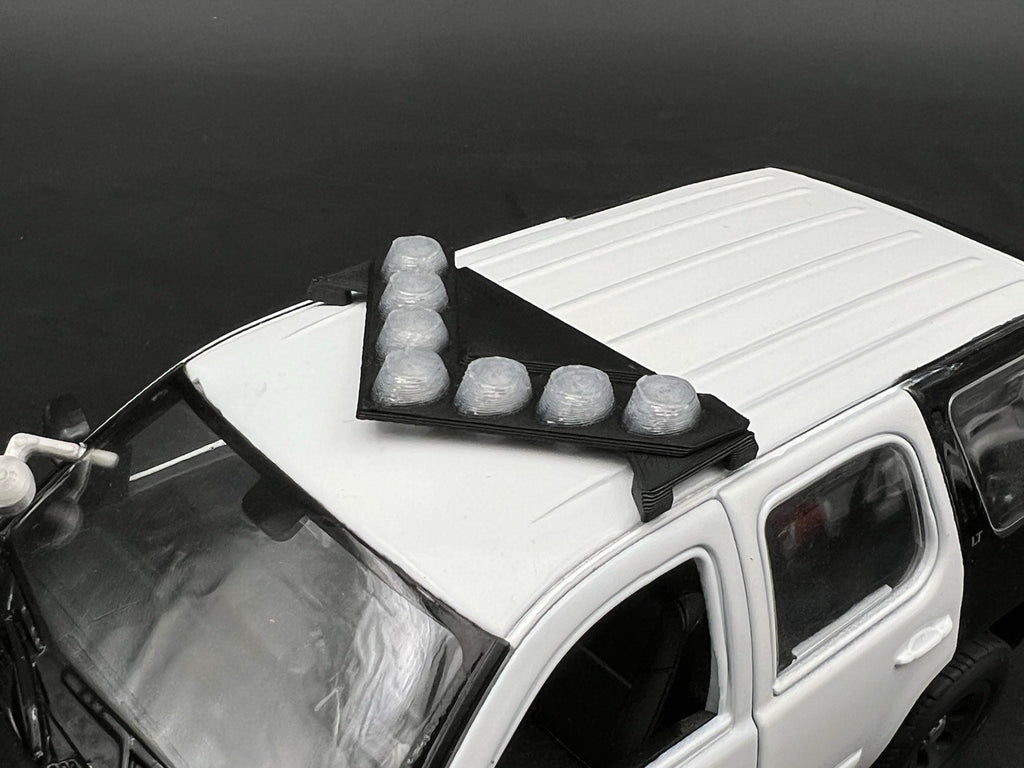 1/24 25 27 LED Ready Clear Federal Signal Vision SLR Lightbar Police Fire EMS9