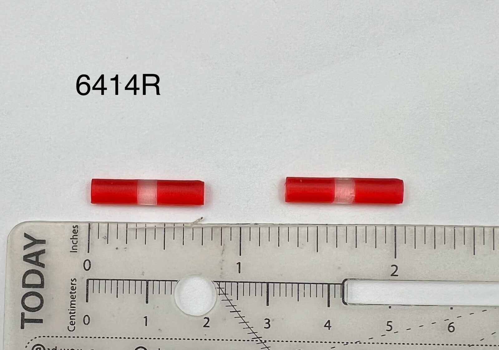 2 Pack 1/64 Red Federal Signal Aerodynic Lightbar Greenlight Police Fire EMS SUV0