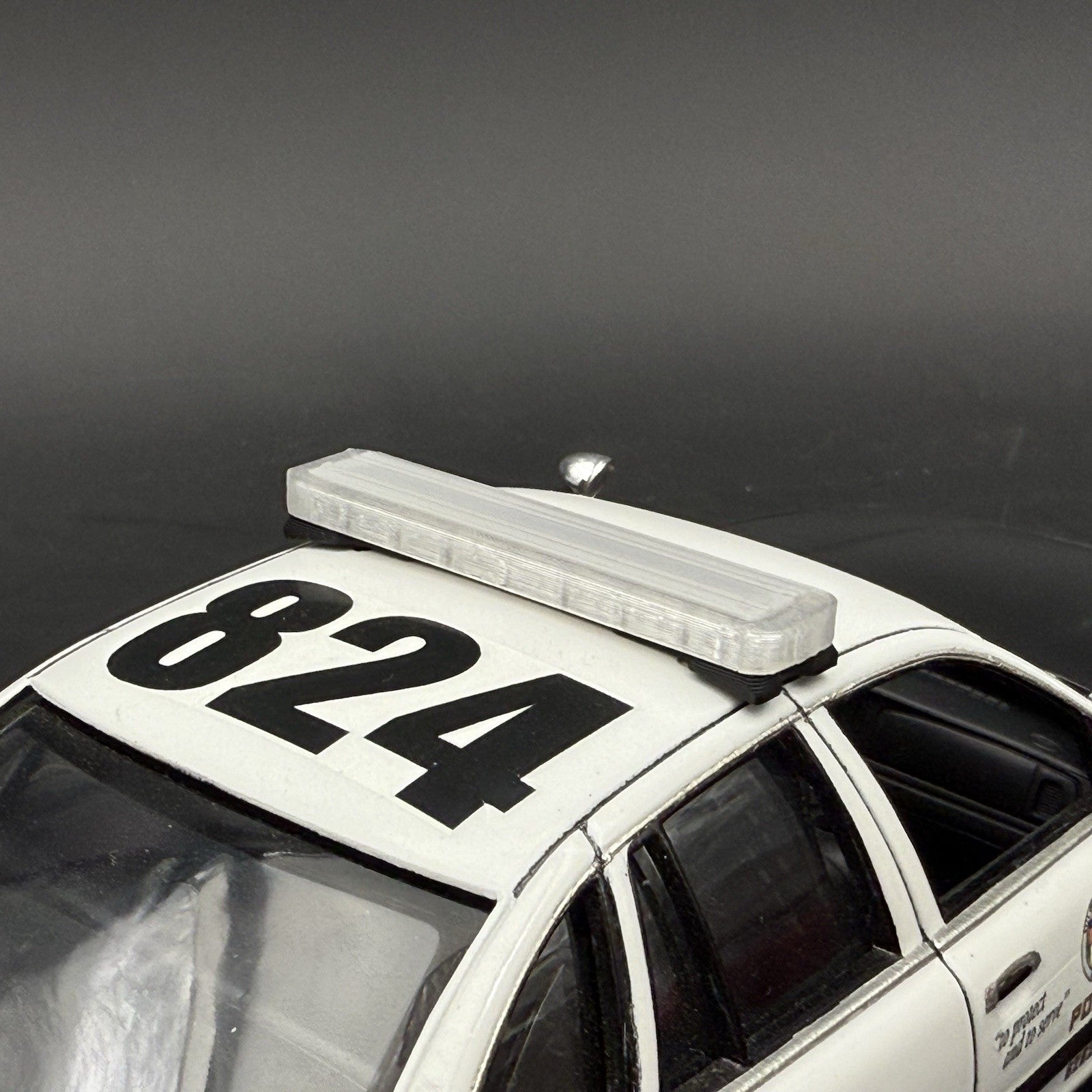 1/24 LED Compatible Clear Whelen Edge Freedom Lightbar Police Sheriff Fire EMS23