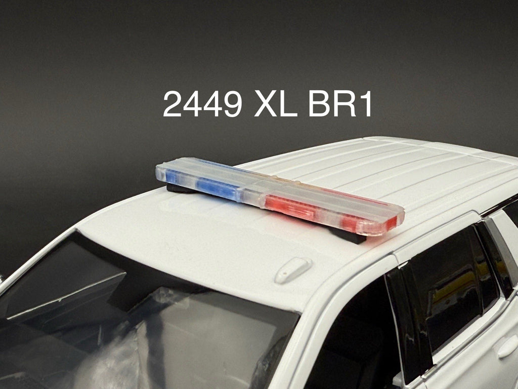 1/24 25 Scale Model Whelen Liberty II Blue Red Tahoe SUV Lightbar 2449XLBR10