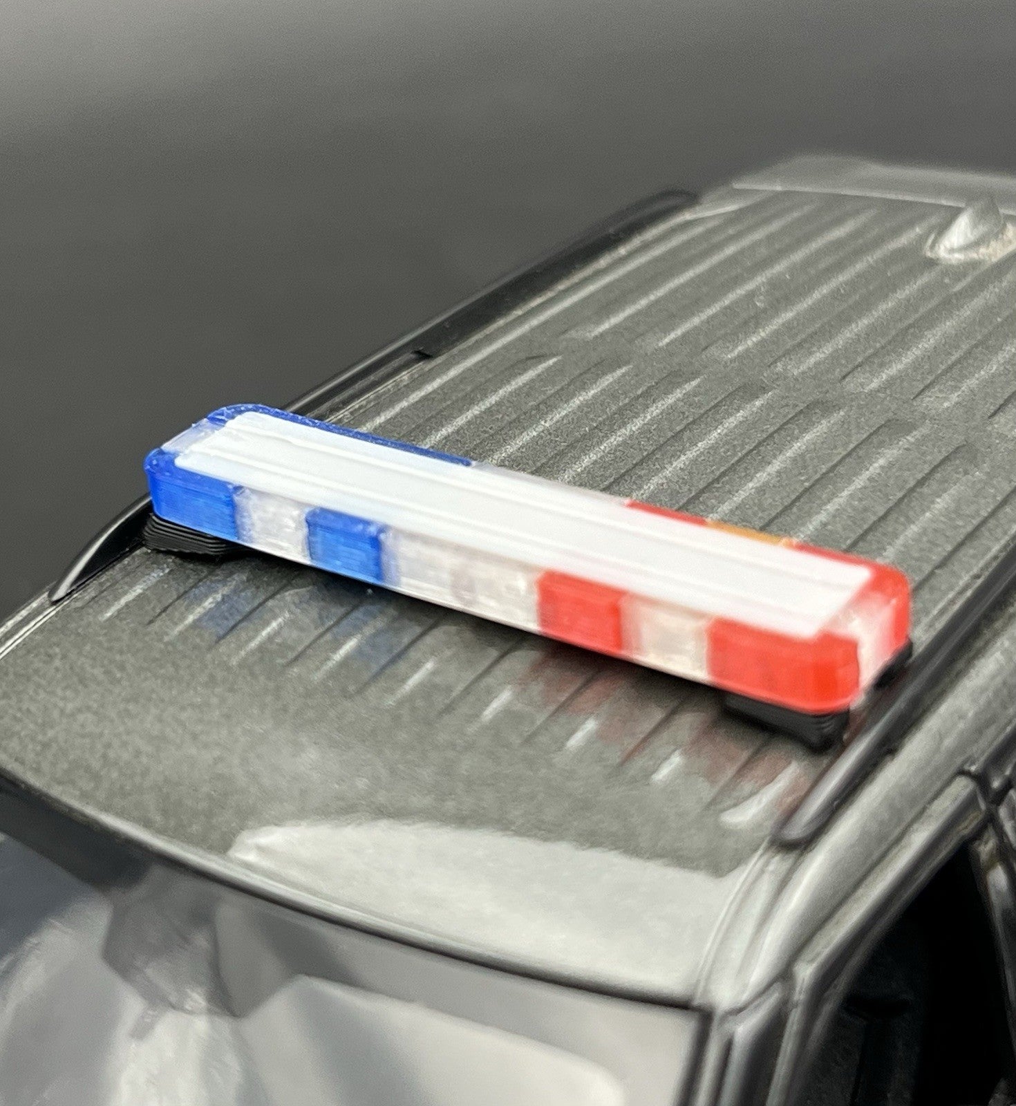 1/24 25 LED Ready Whelen Edge Connecticut State Police Lightbar Blue Red Amber2