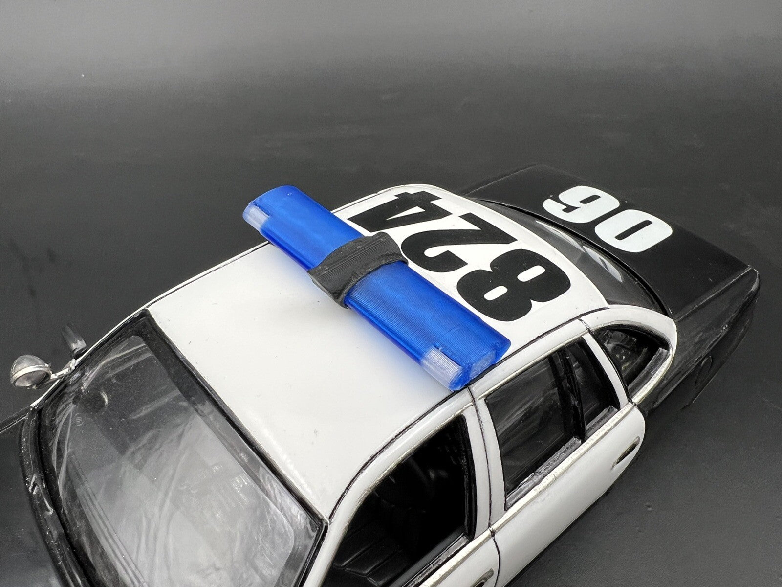 1/24 25 LED Ready Jetsonic Lightbar Blue Clear FHP Florida Highway Patrol Police2