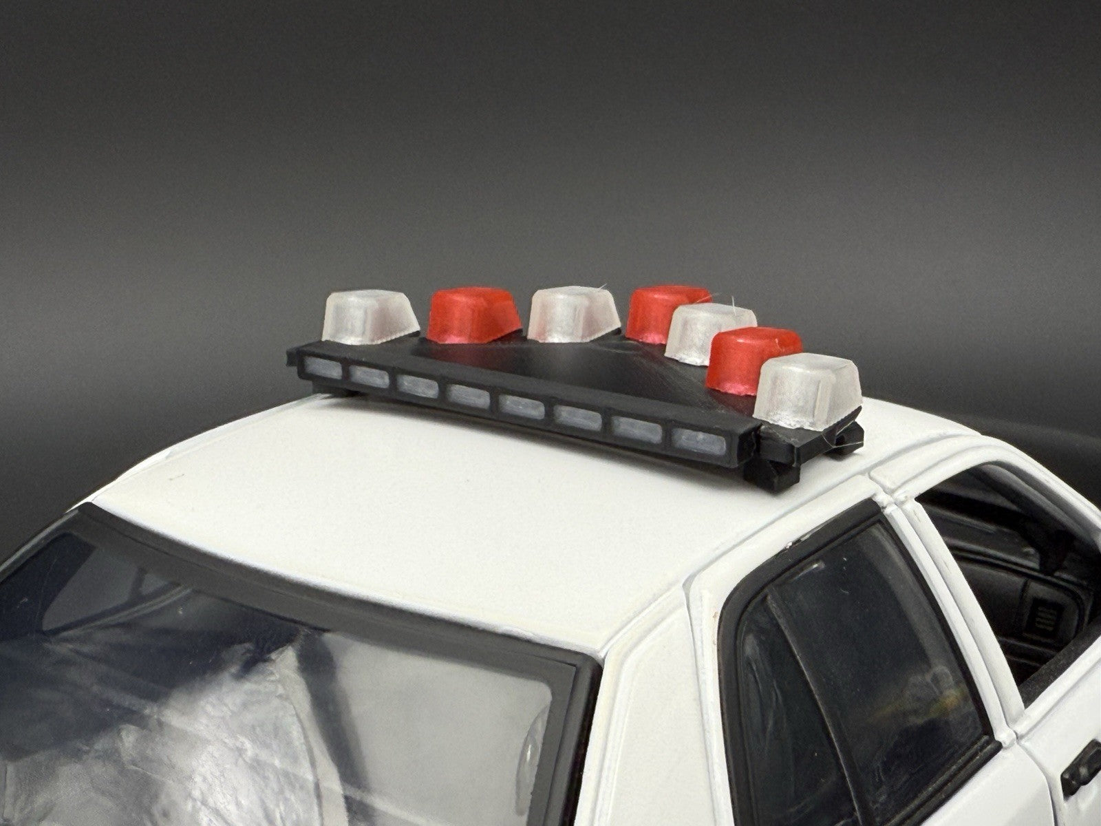 1/18 Scale Model LED Ready NYPD Federal Vector Lightbar Police Post-2008 183712