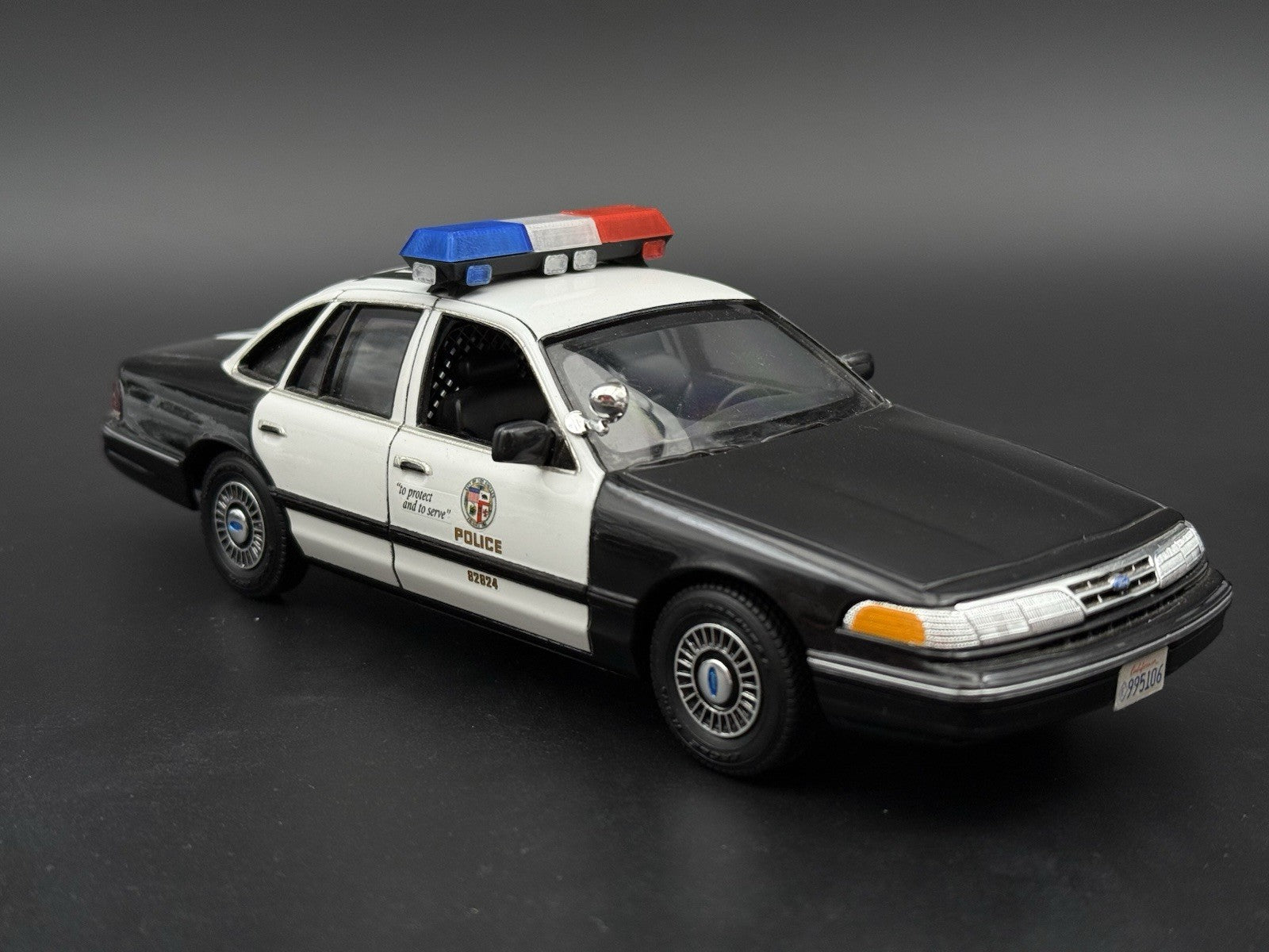 1/24 25 Scale Blue Red Clear Streethawk Lightbar Police 24646
